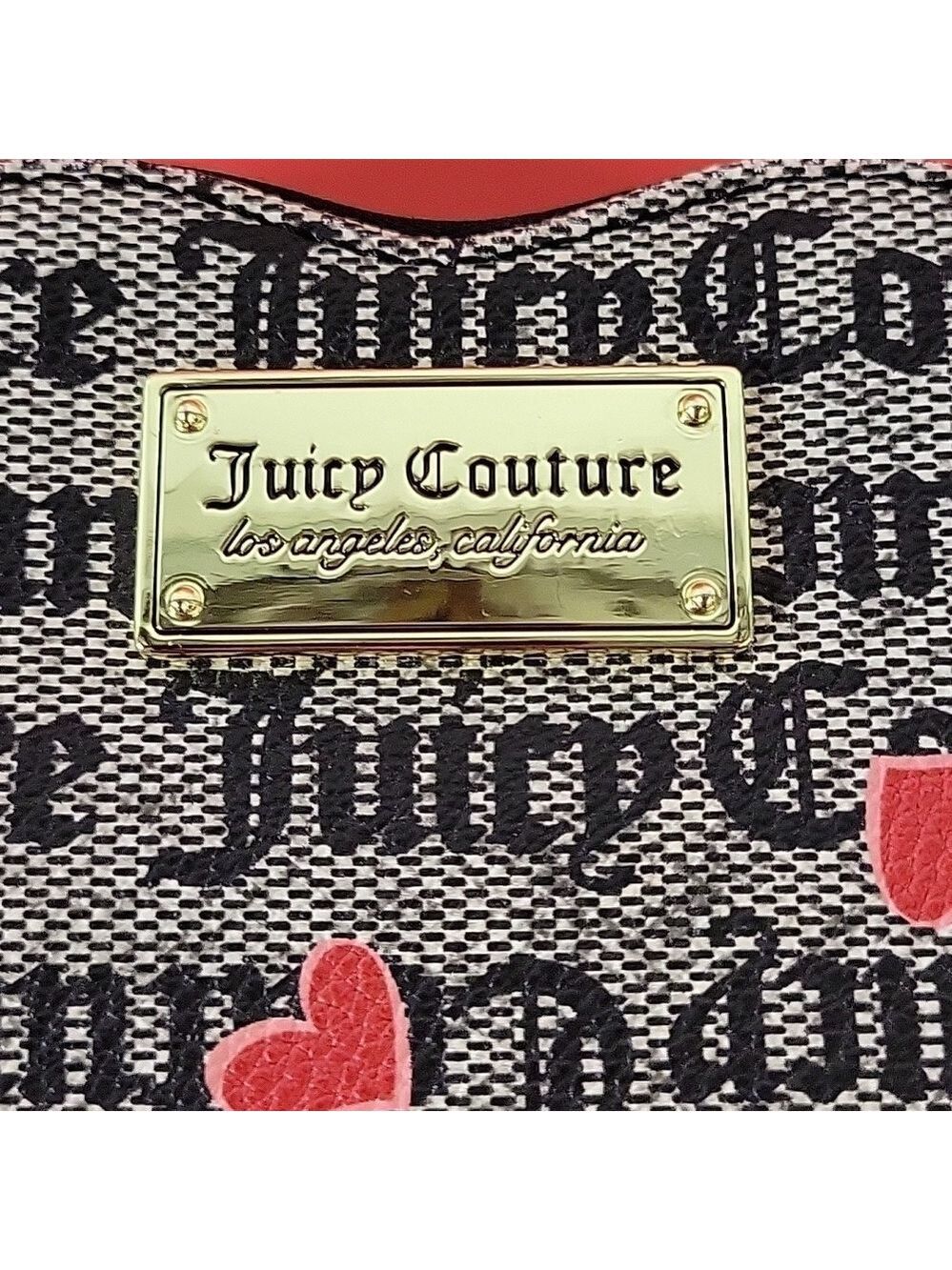 Juicy Couture Los Angeles Heart Shaped Wristlet - Picture 2 of 7